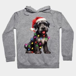 Christmas Giant Schnauzer Hoodie